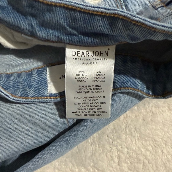 DEAR JOHN Women’s Blue Jeans - Picture 9 of 9